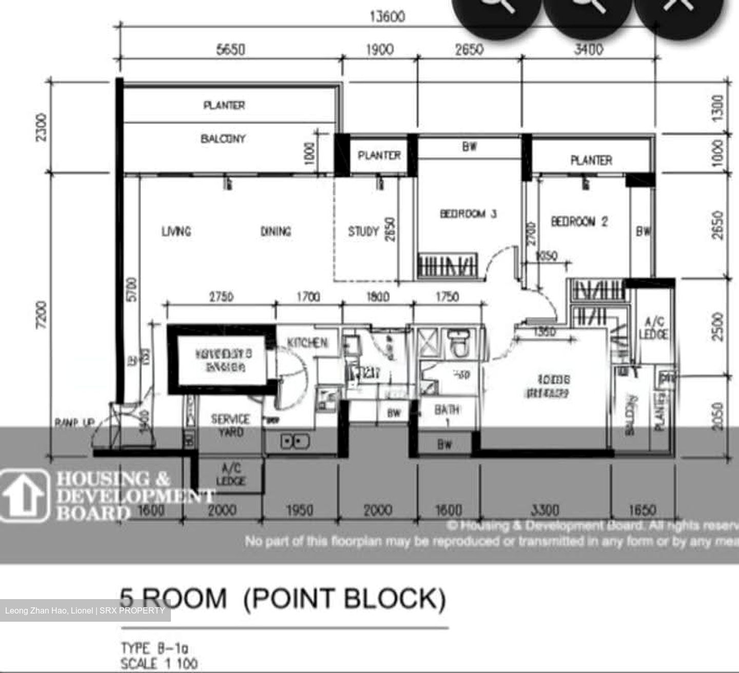 Blk 588A Park Central @ Amk (Ang Mo Kio), HDB 5 Rooms #634933911
